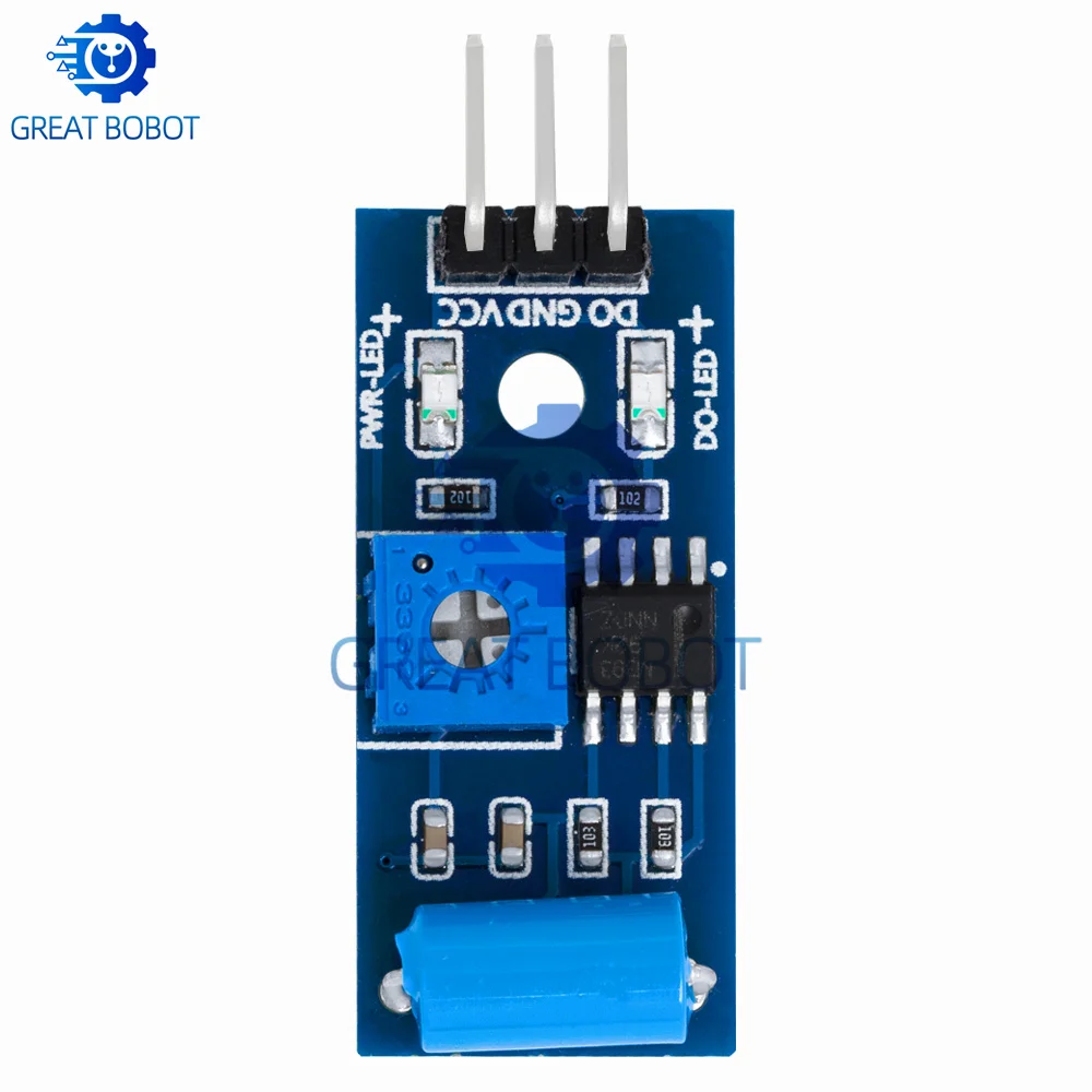 ‌ 1 ~ 10PCS SW-420 NC Vibration Sensor Modul 3-24VDC Schock Detektor – Bild 3