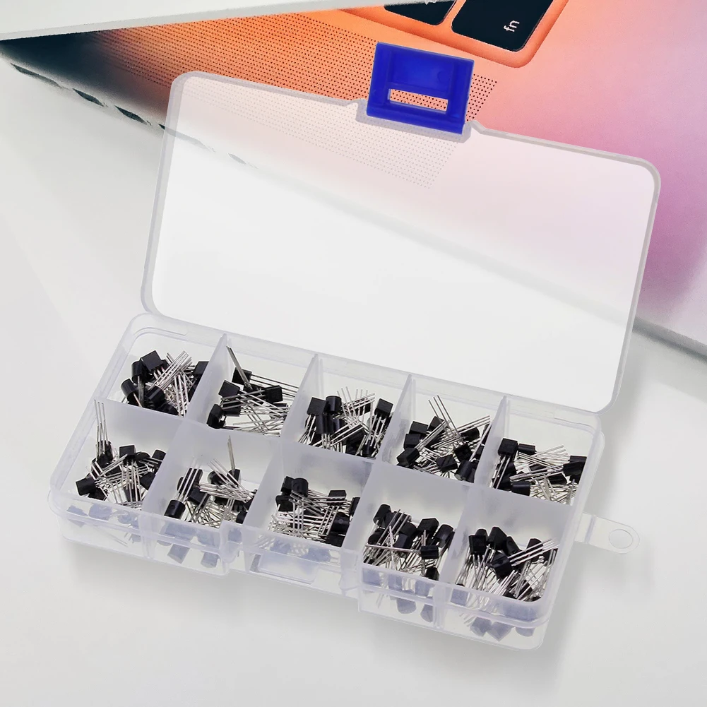 Transistor-Kit-Sortimentskasten, 10 Werte, TO-92 2N2222 2N2907 2N3904 – Bild 6