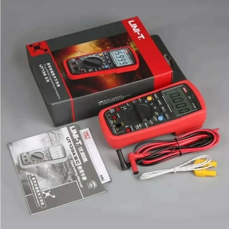 UNI-T UT139A Digitalmultimeter für Elektriker, multifunktional, hochpräzise, klein, tragbar und intelligent