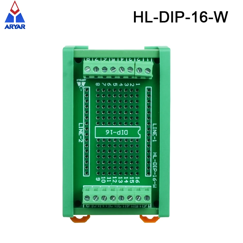 Plugin-Platine DIP-8 DIP-16 DIP-20 DIP-32 DIP-40 Komponenten – Bild 6