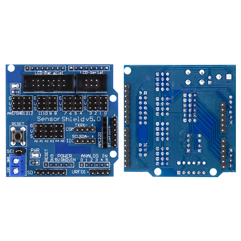 V5 Sensor Shield Erweiterungsplatine Schild für Arduino UNO R3 V5.0 – Bild 4