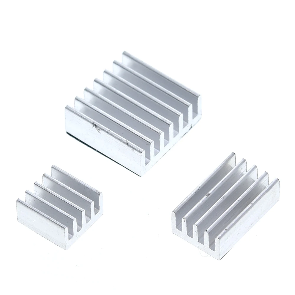 Raspberry Pi 4 Kühlkörper 3 Stück Raspberry Pi 4B Aluminium Kühlkörper – Bild 5