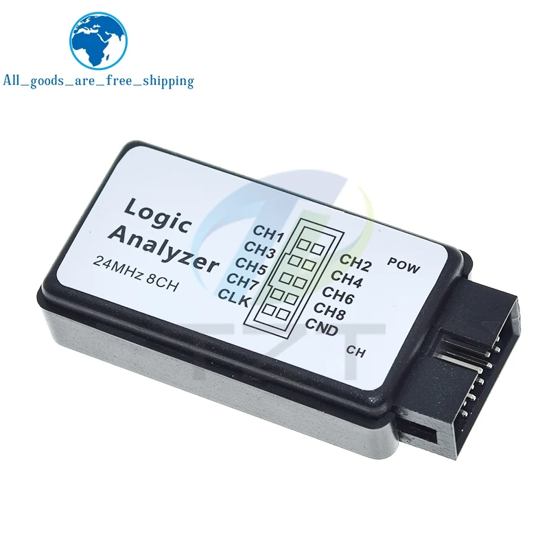 TZT 1/3 stücke USB Logic Analysator 24 MHz 8 Kanal 24 M/sekunden Logic – Bild 6