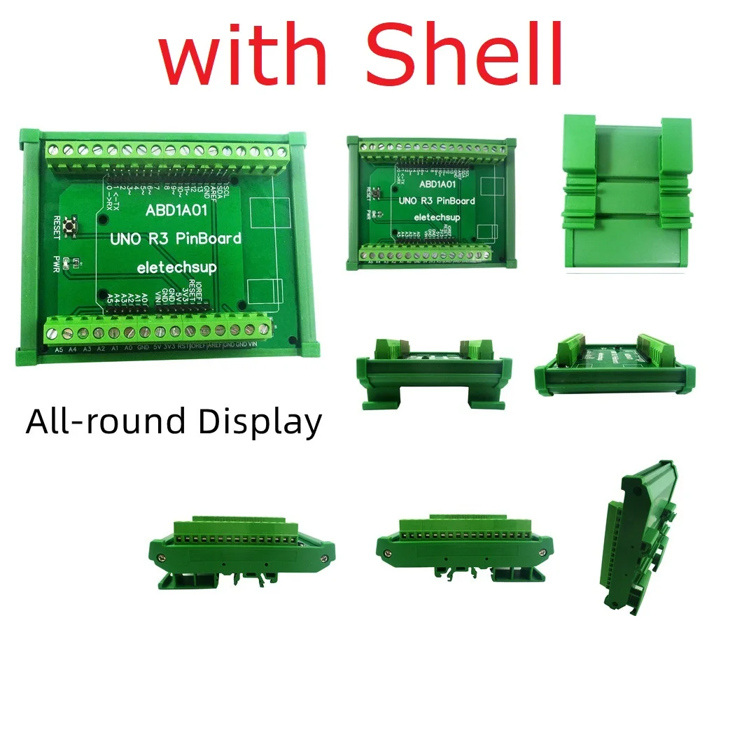 Arduino Für UNO R3 Für DIN-Schienenmontage Schraubklemmen-Adaptermodul – Bild 4