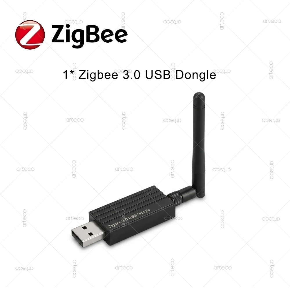Zigbee 3.0 USB-Dongle CC2652P Drahtloser Koordinator Router Antenne Gateway Hub für Home Assistant Zigbee2MQTT