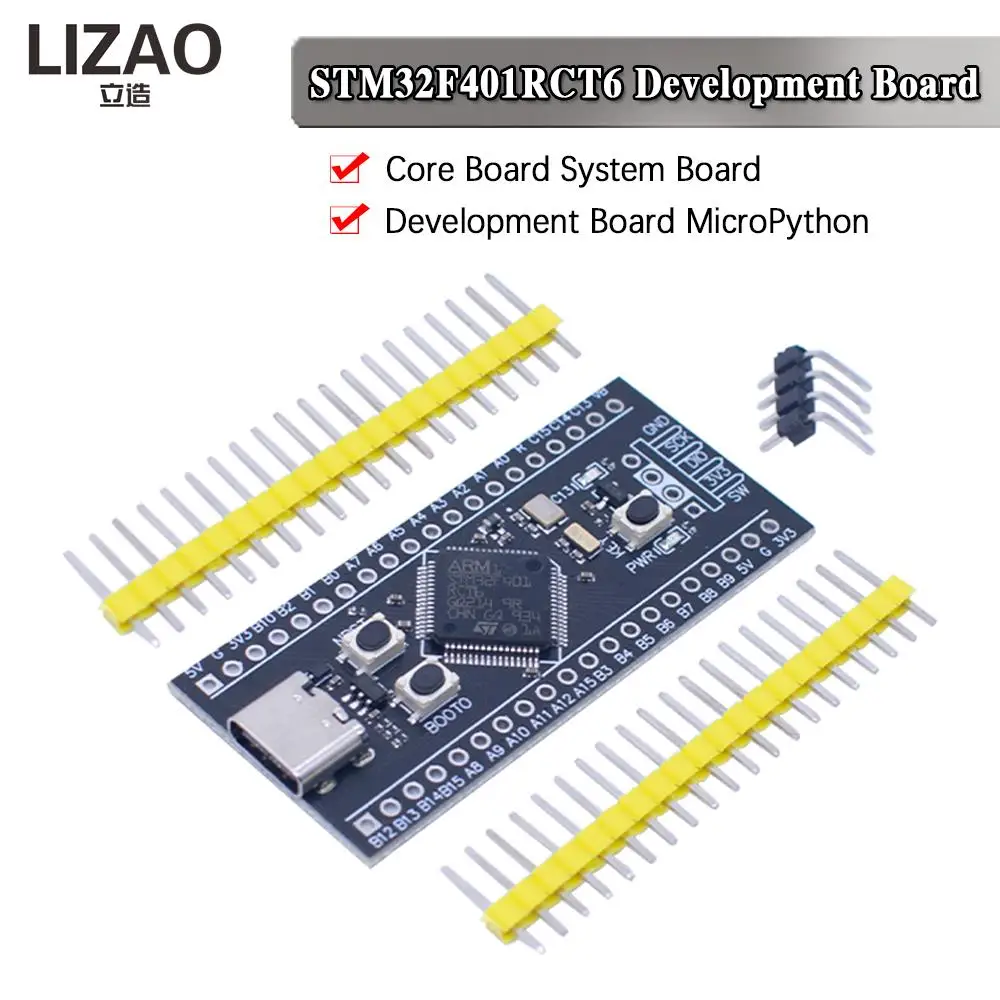 STM32F401RCT6 Minimales System-Entwicklungsboard STM32 ARM Core – Bild 2