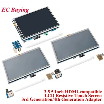 5 Zoll HDMI LCD Resistiver Touchscreen-Bildschirm 800x480 3,5'' 5,0" TFT-Monitor für Raspberry Pi 3. 4