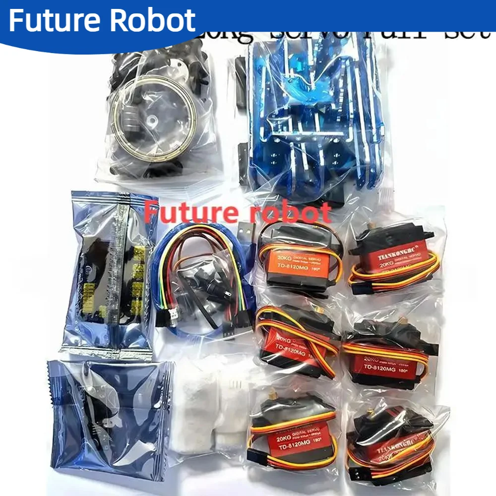 6 Dof Robot Arm Clamp Claw APP RC Control Metal Mechanical Robotics – Bild 6