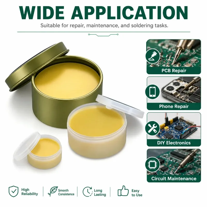 Lötpaste Rosin-Flussmittel 10g/30g/100g Bleifreies Schweißflussmittel Eisenreparatur Schweißpaste Lötzinn