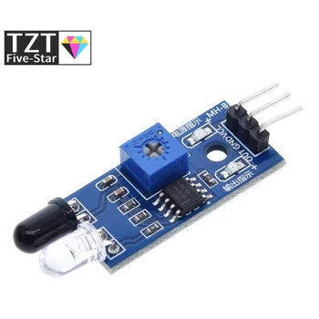 TZT Smart Electronics Smart Car Robot Reflektierendes fotoelektrisches 3-poliges