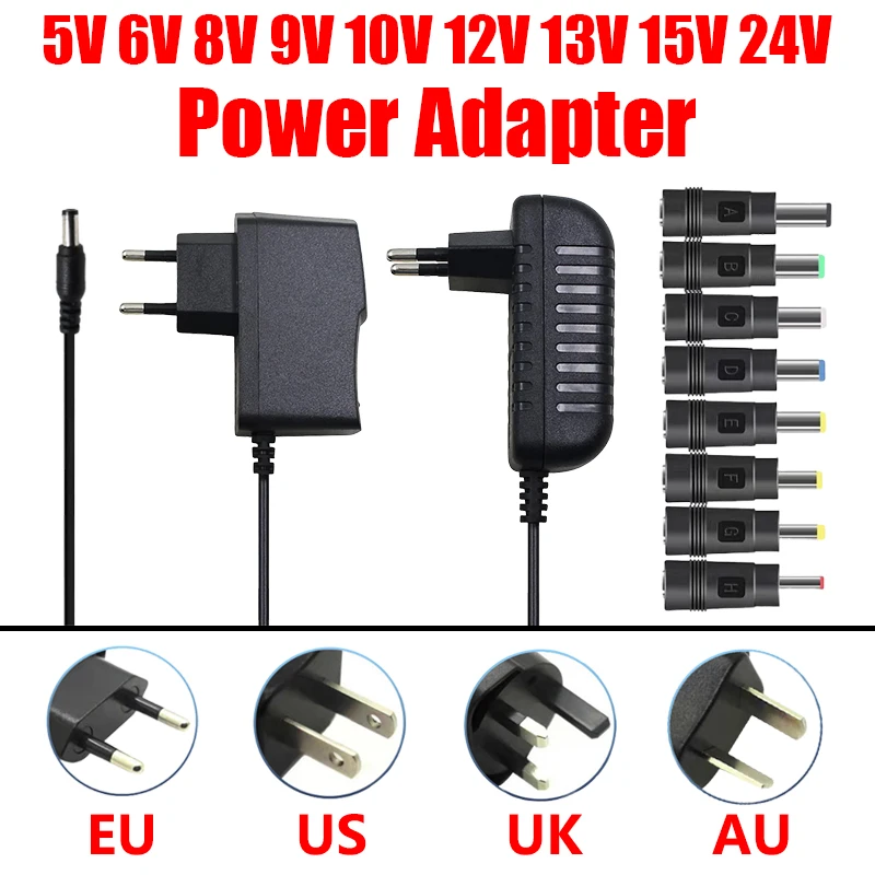 Netzteil 12V 24V AC 220V 110V ZU DC 5V 6V 8V 9V 12V 13V 15V 24V Netzteil Adapter Transformator 220V 12V 24V