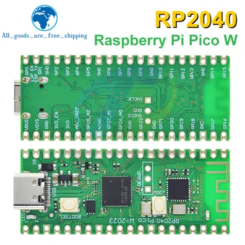 RP2040 Raspberry Pi Pico W Board mit 2,4G WLAN Mikro-Dual-Core 264KB ARM-Mikrocomputer