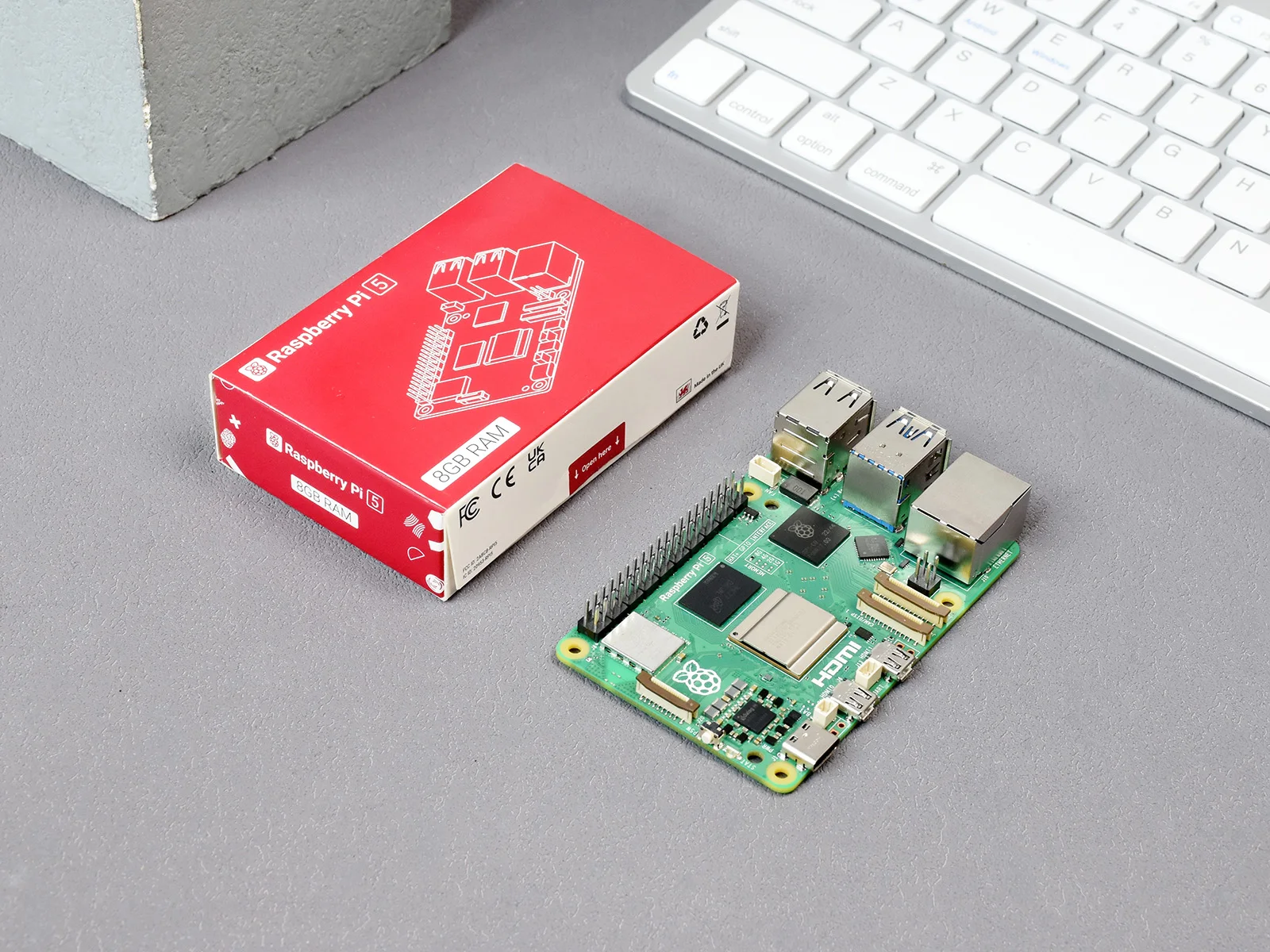 Raspberry Pi 5, 2,4 GHz Quad-Core 64-Bit-Arm-Cortex-A76-CPU – Bild 6