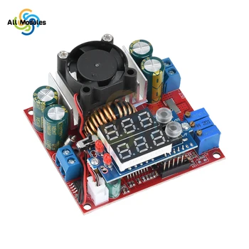 MPPT Solarladeregler 6-50 V 15 A CC/CV-Boost-Modul mit Synchronisierungsgleichrichter zum Aufladen von 12 V/24