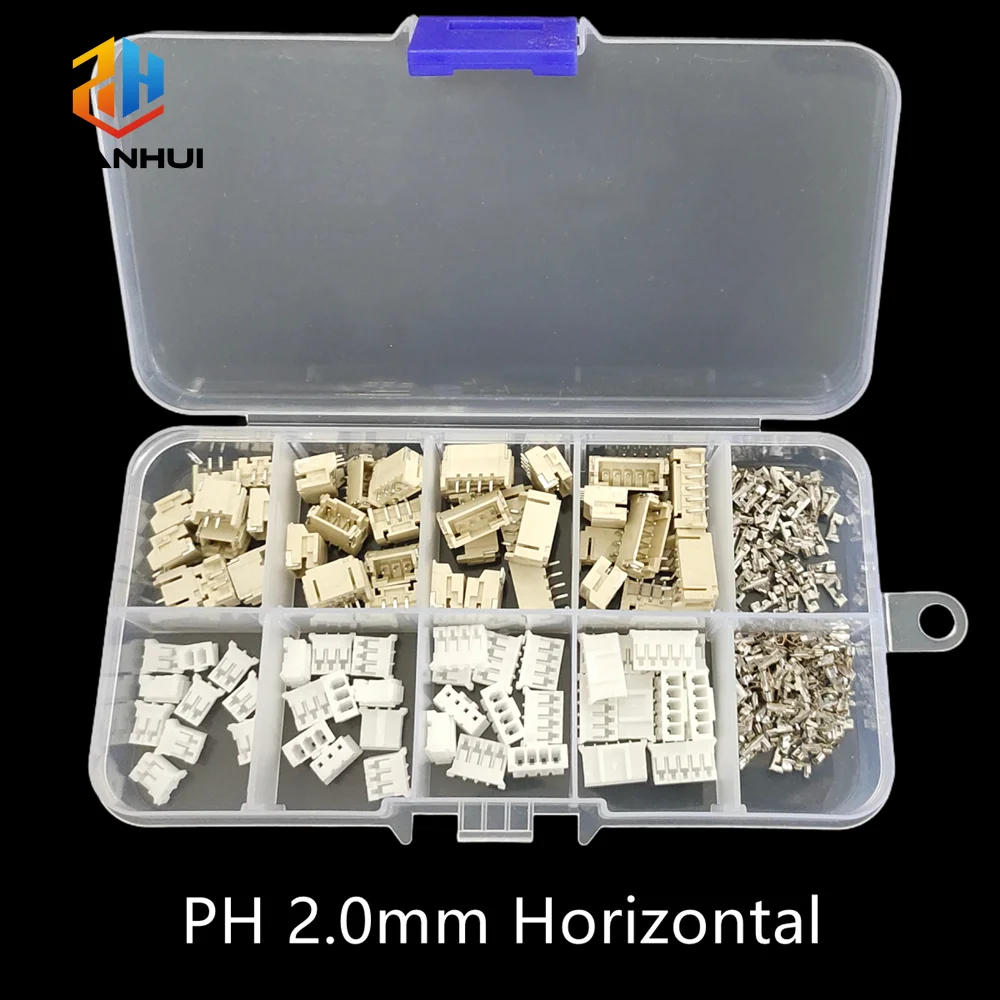 1 Box JST-Steckverbinder-Sortiment - SH1.0/ZH1.5/PH2.0/XH2.54 – Bild 2