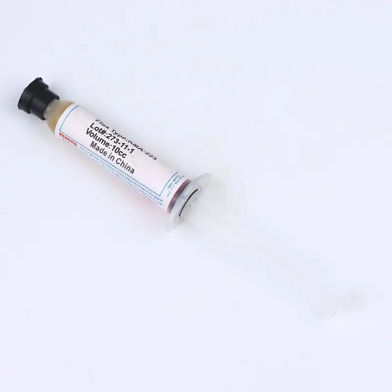 10 ml Flussmittel zum Löten mit flexibler Spitze, Spritze, Lötpaste, Flussmittel, Fettreparatur, Löten, keine