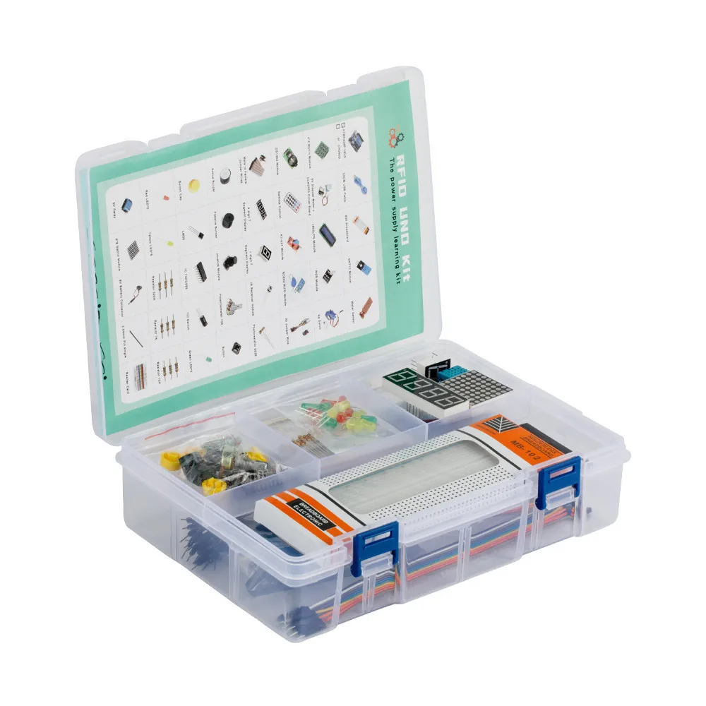 Uno R3 Lernset Starter-Kit mit Schrittmotor und RFID-Kit, Breadboard – Bild 5
