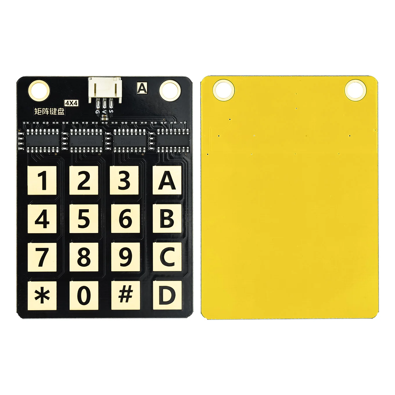 DIY-Kit 1x4 4 Unabhängige Tasten Tastaturmodul MCU für Arduino – Bild 4