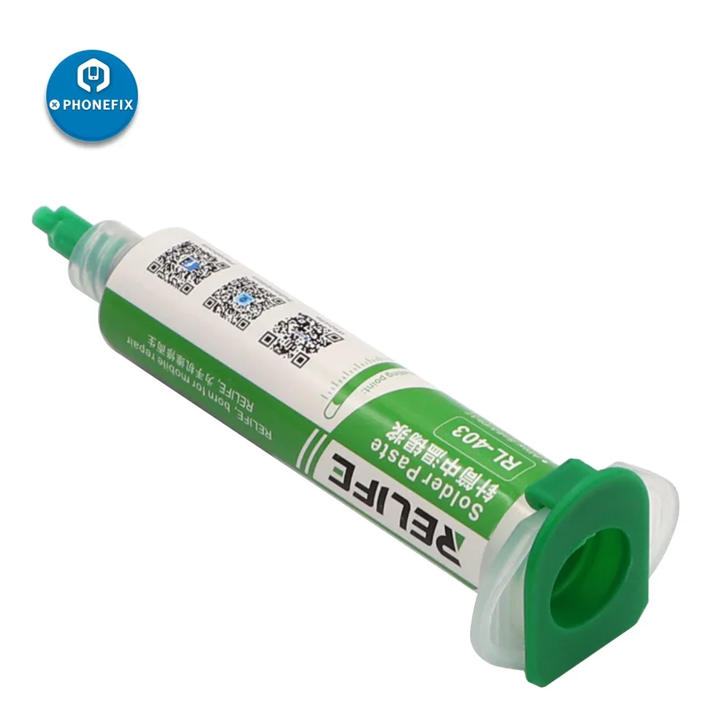 BGA-Lötpaste RL-403 1 Stück Flussmittel-Spritze 10CC 183 Grad Sn63 – Bild 4