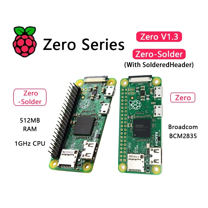 Raspberry Pi Zero Zero W Zero 2 W Zero-Solder Zero W-Solder – Bild 2