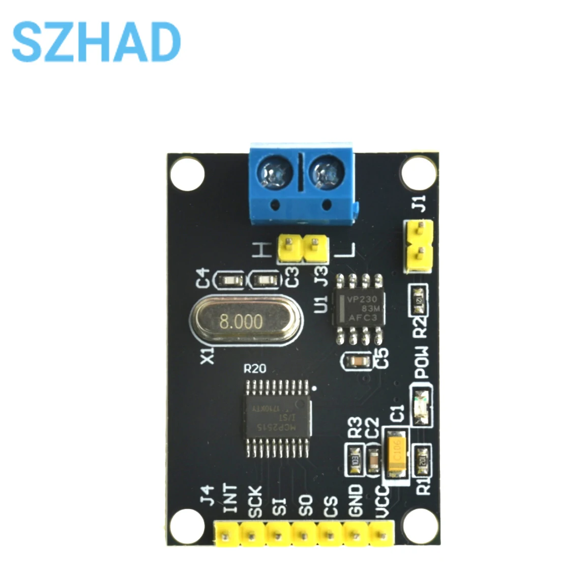 MCP2515 CAN Bus Kommunikationsmodul Entwicklungsboard SN65HVD230 – Bild 5