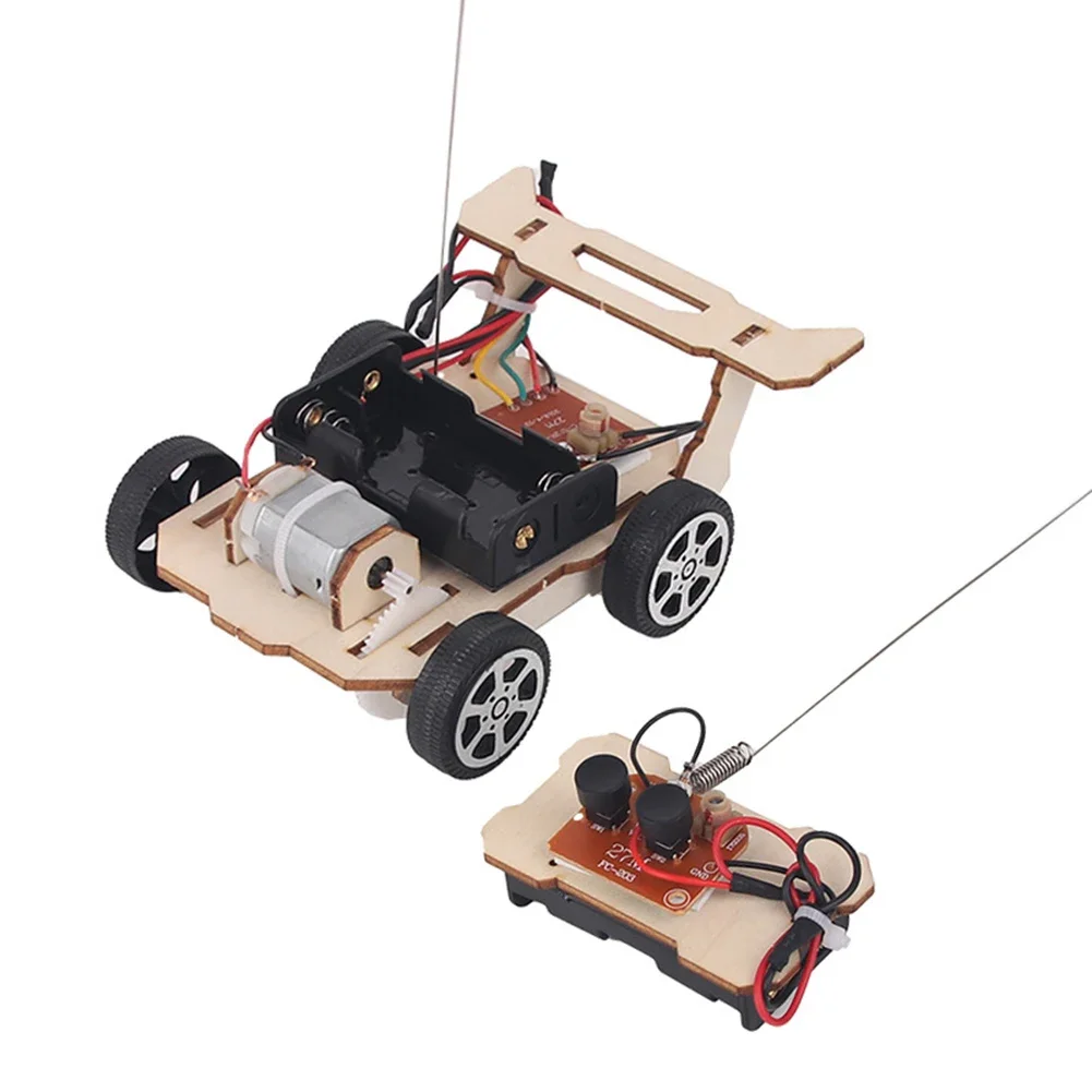 DIY RC Auto Modellbausatz Mini Lehr- und Lernprojekt MINT Wissenschaftsbildung Experimentier-Spielzeug