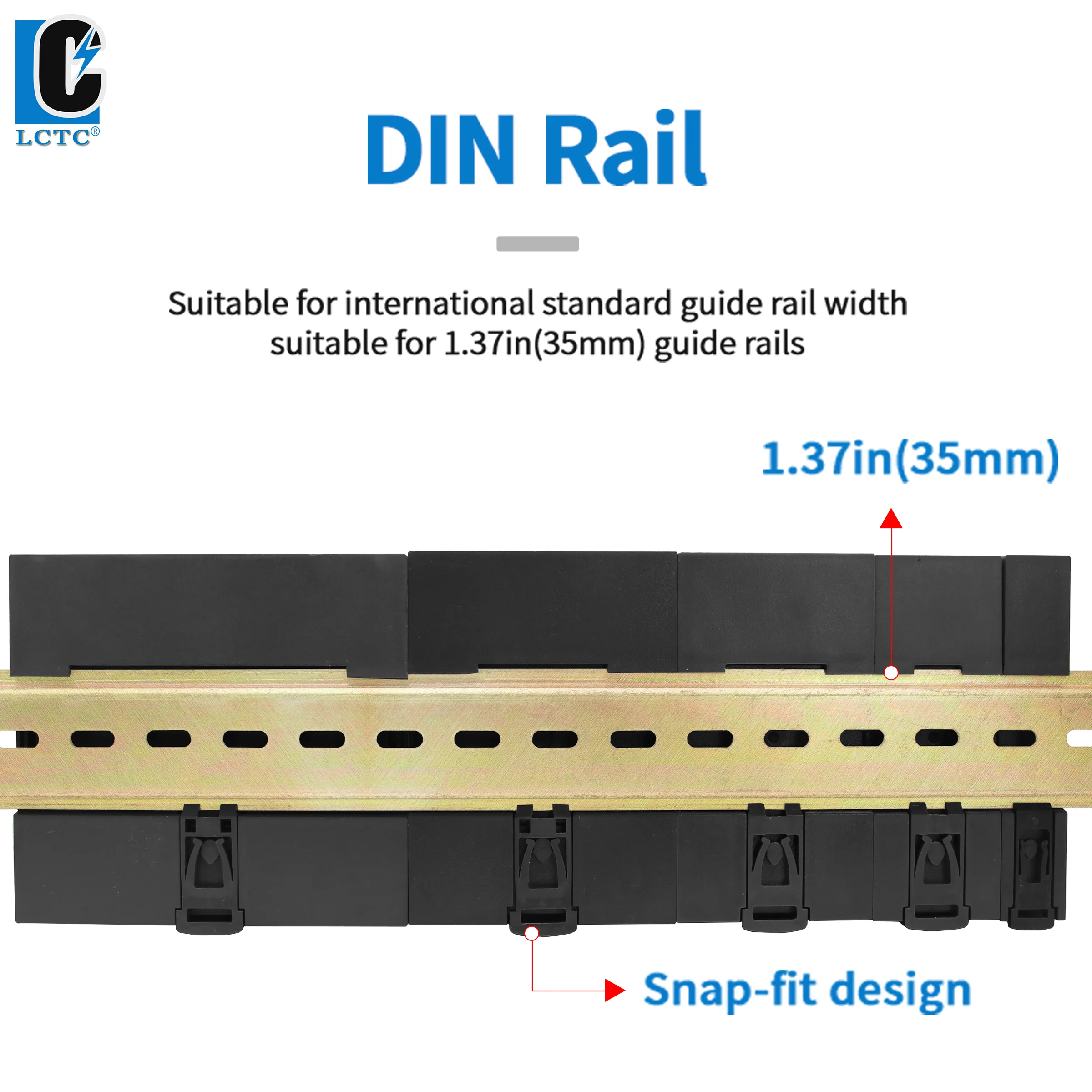 Schaltnetzteil 5 V/12 V/24 V/48 V DIN-Schienen-Netzteil AC zu DC – Bild 4