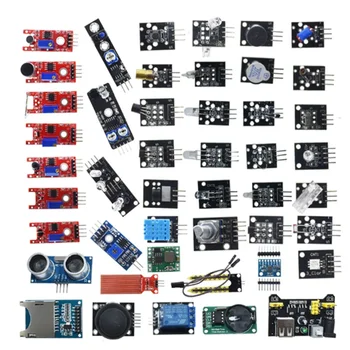 45-in-1-Sensormodule Starter Kit für Arduino, besser als 37-in-1-Sensor-Kit, 37-in-1-Sensor-Kit mit Box