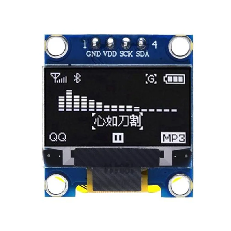 0,96 Zoll OLED-Display-Modul I2C IIC 128 x 64 SS - D - 1306 3,3 V-5 V – Bild 4