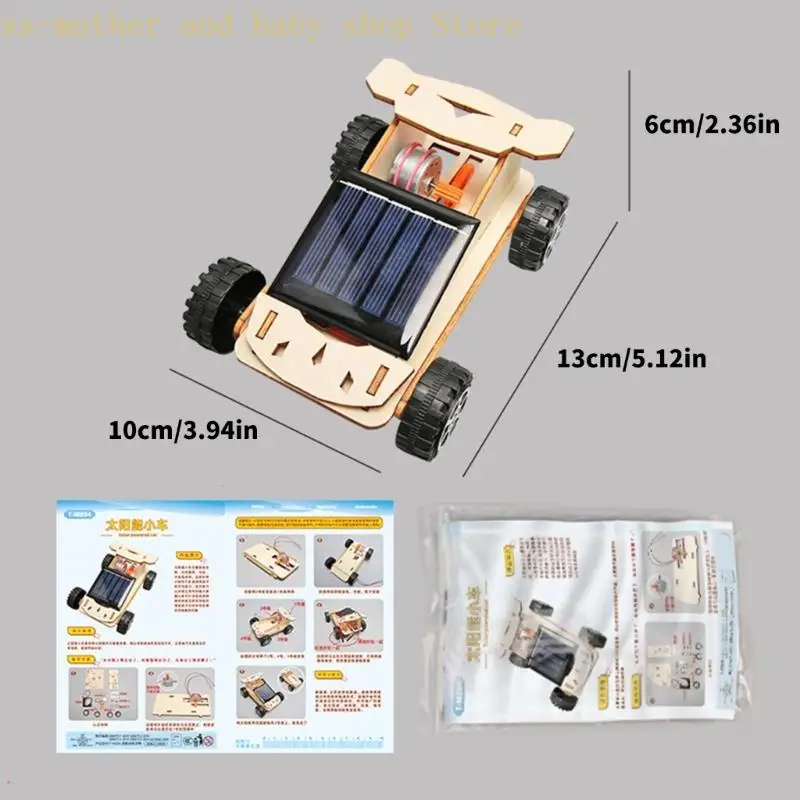 066B Solar-Rennwagen-Baukasten aus Holz, Wissenschaftsprojekt – Bild 6