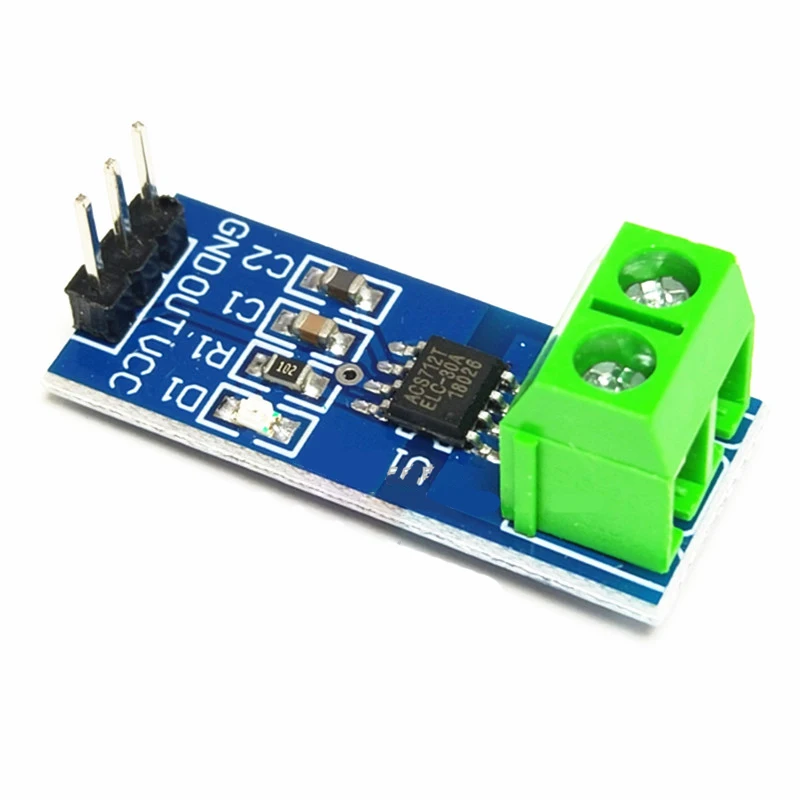 5A 20A 30A Hall-Stromsensor-Modul ACS712-Modul für Arduino ACS712TELC – Bild 2