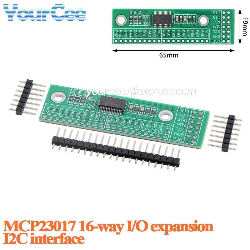MCP23017 16-Bit Serielles I/O-Erweiterungsboard TCA9555 (5 Stück) – Bild 6