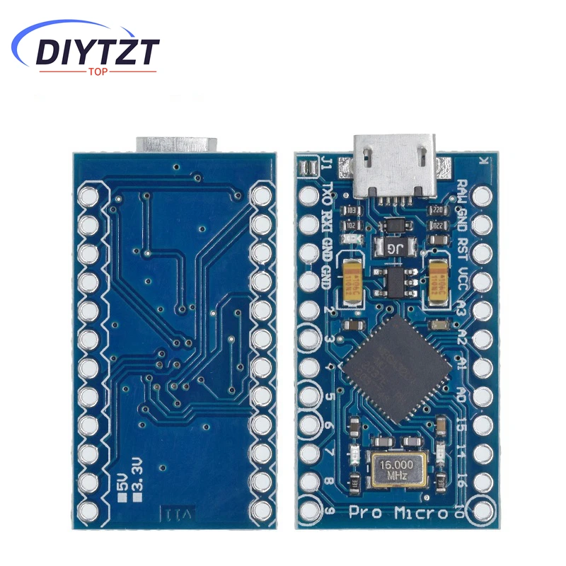 Pro Micro ATmega32U4 5V 16MHz Chip Ersetzen ATmega328 Für Arduino Pro – Bild 5