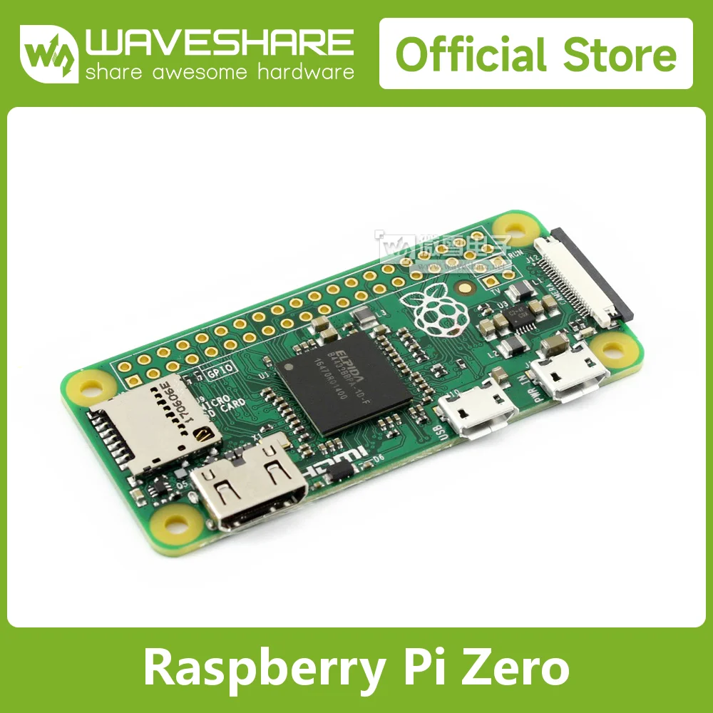 Raspberry Pi Zero V1.3 1GHz ARM11 Single-Core-Prozessor, 512MB RAM – Bild 2