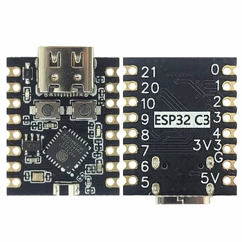 Esp32 c3 entwicklungs board bt modul mini wifi RISC-V 32-bit single-core prozessor typ-c ESP32-C3 16pin