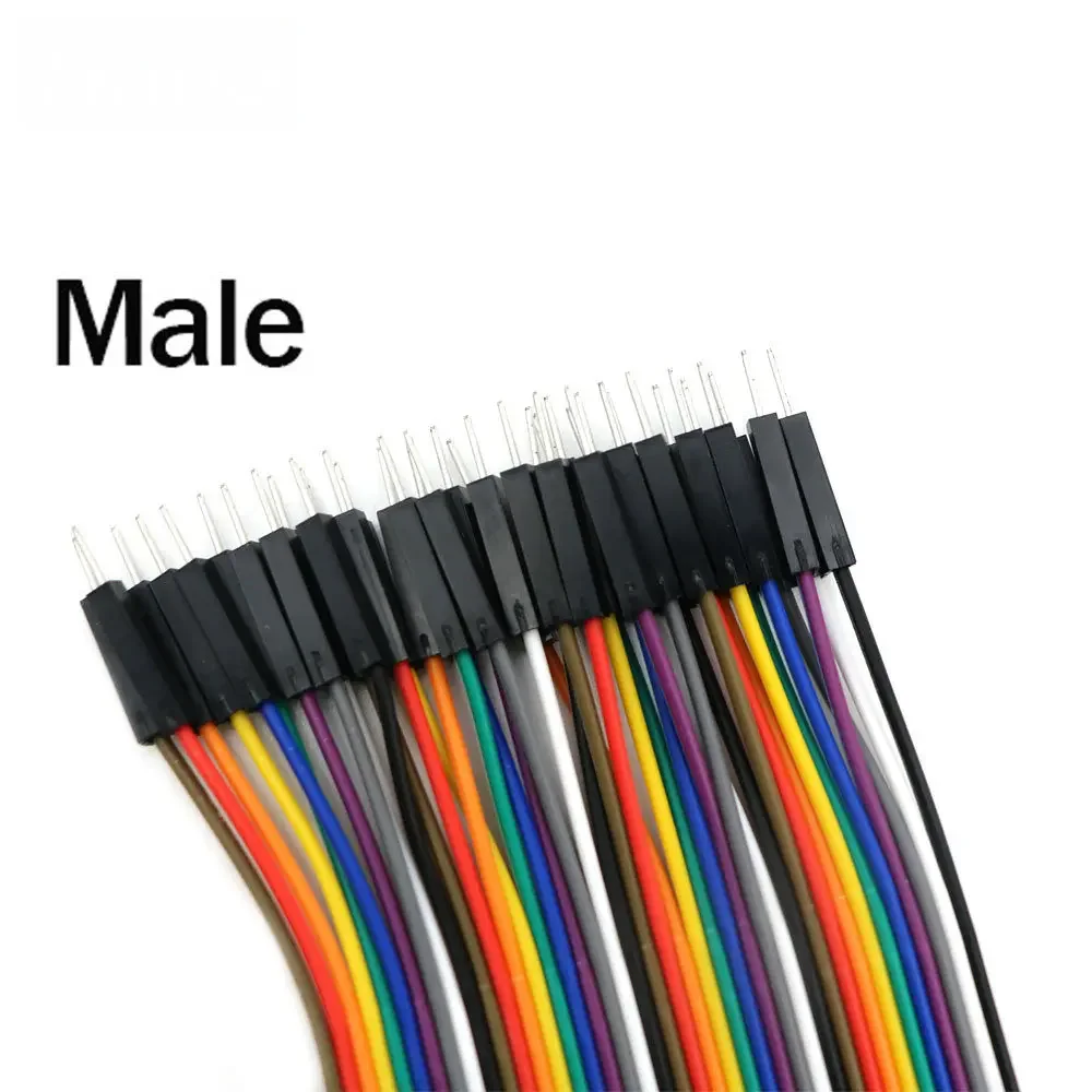 Dupont Line 10 cm 20 cm 30 cm 40 Pin Stecker auf Stecker + Stecker – Bild 3