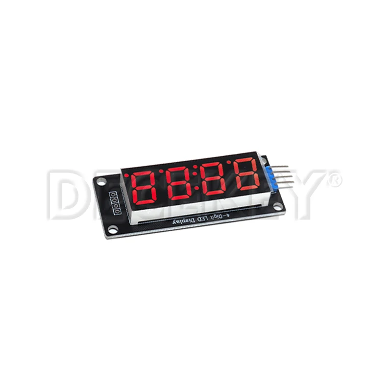 TM1637 0,36 Zoll 7-Segment-Digitalanzeige, 4-stelliges LED-Modul für Arduino