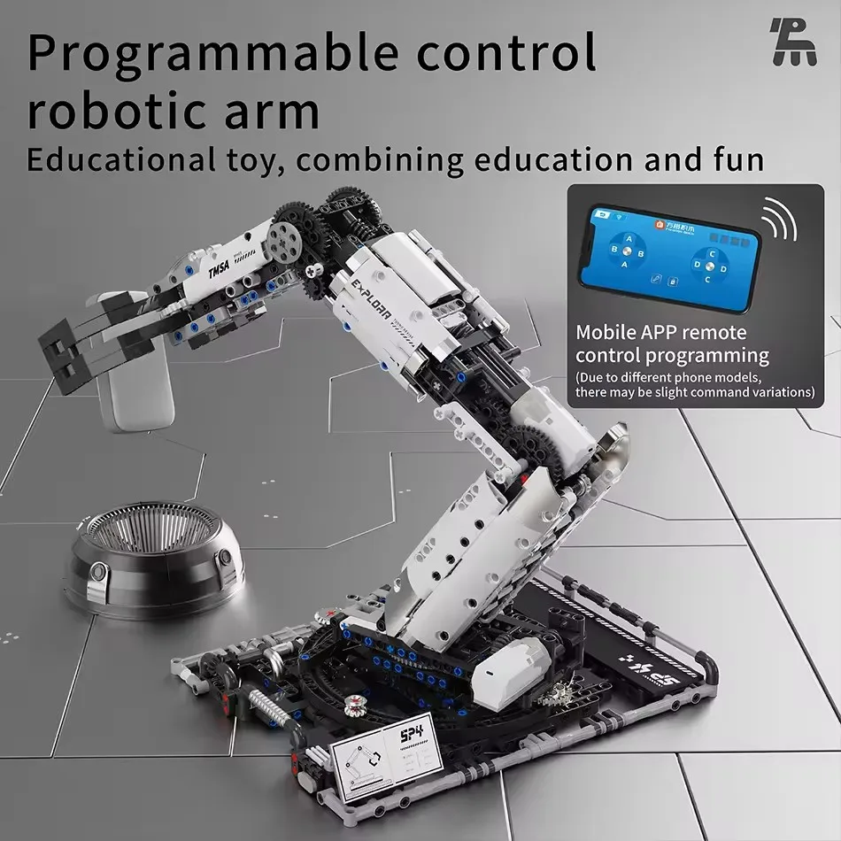 Roboterarm-Bausteine Programmierbare Fernbedienungs-Spielzeuge – Bild 6