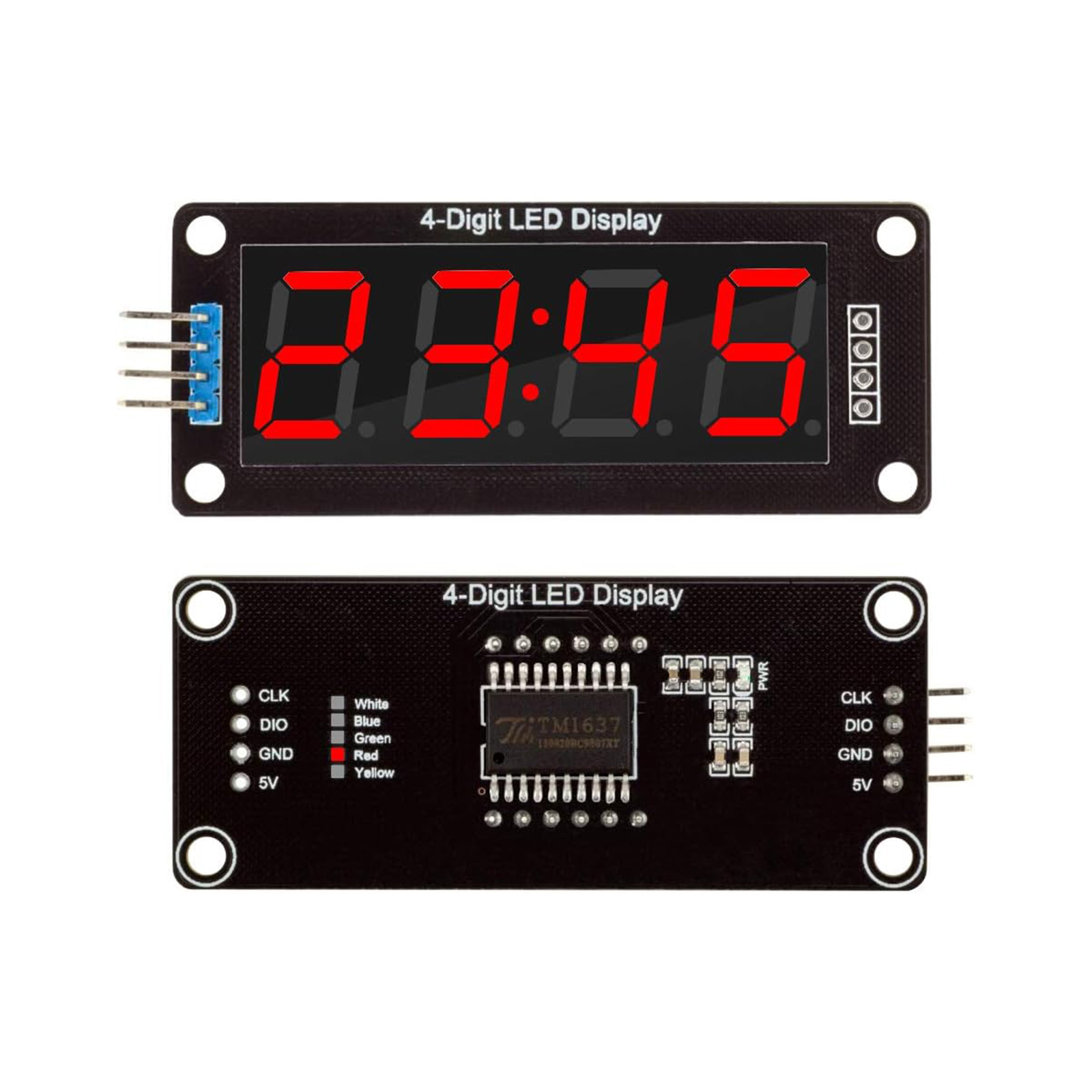 TM1637 0,56" 0,56 Zoll 7-Segment-Digitalanzeige 4-stelliges LED-Modul – Bild 3