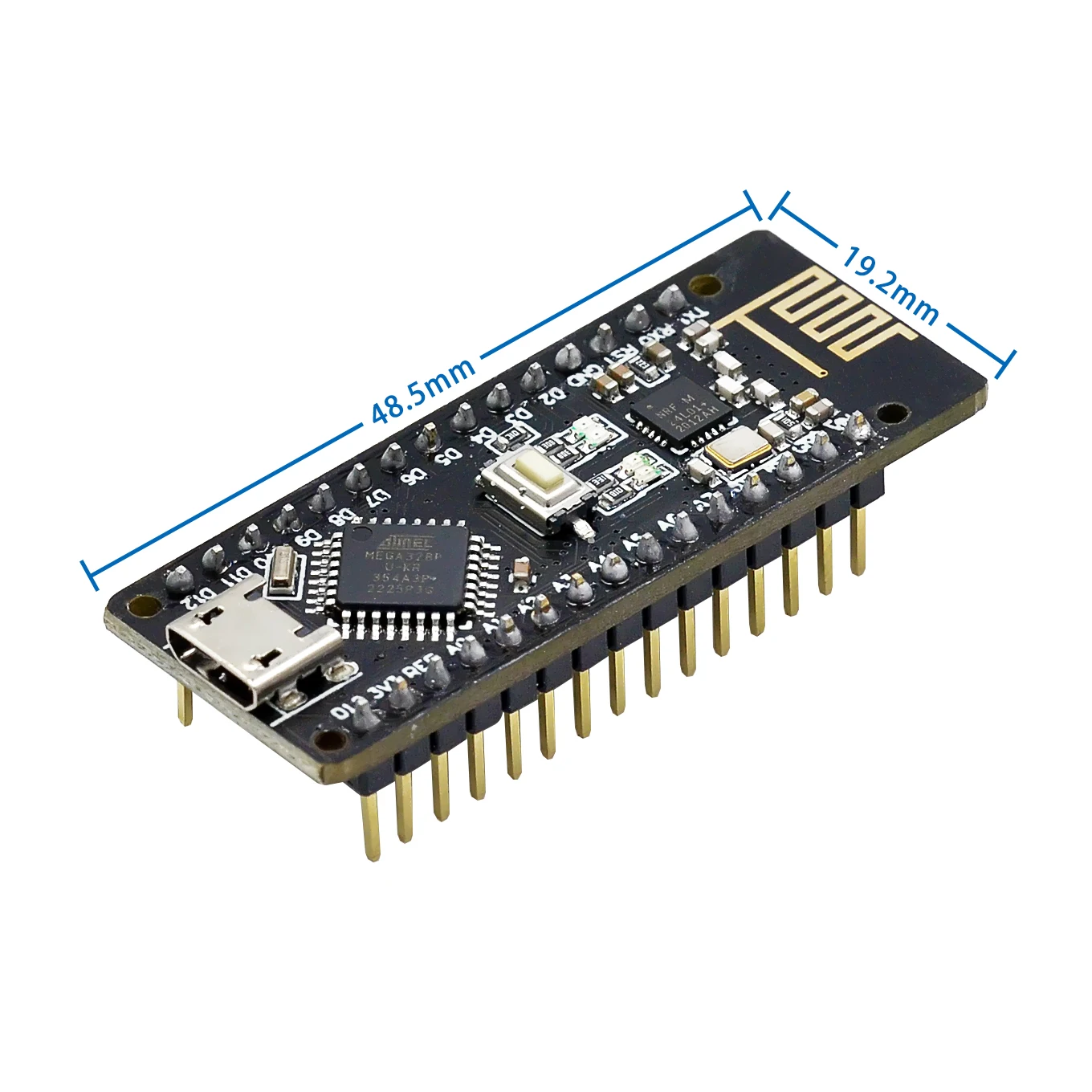 Rf-nano für arduino nano v3.0, micro usb nano board atmega328p qfn32 – Bild 3