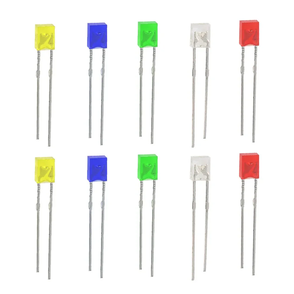 Platz LED Kit 2x3x4/2x5x7MNM LED Diode Lichter Beleuchtung (100 Stück) – Bild 4