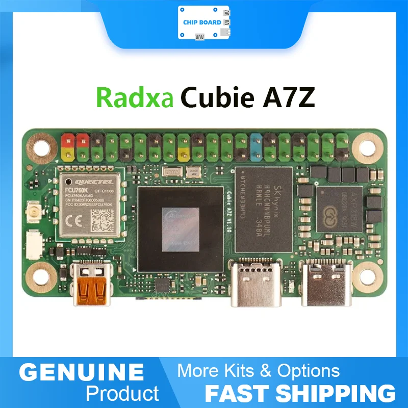 Der Radxa Cubie A7Z integriert einen Allwinner A733 Octa-Core-Chip – Bild 3