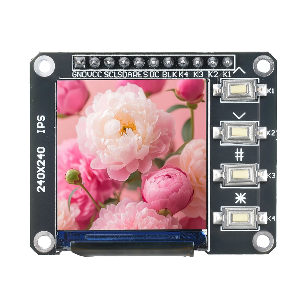 0,96/1,3/1,44/1,8 Zoll TFT IPS Farbbildschirm LCD-Anzeigemodul mit 4 – Bild 3