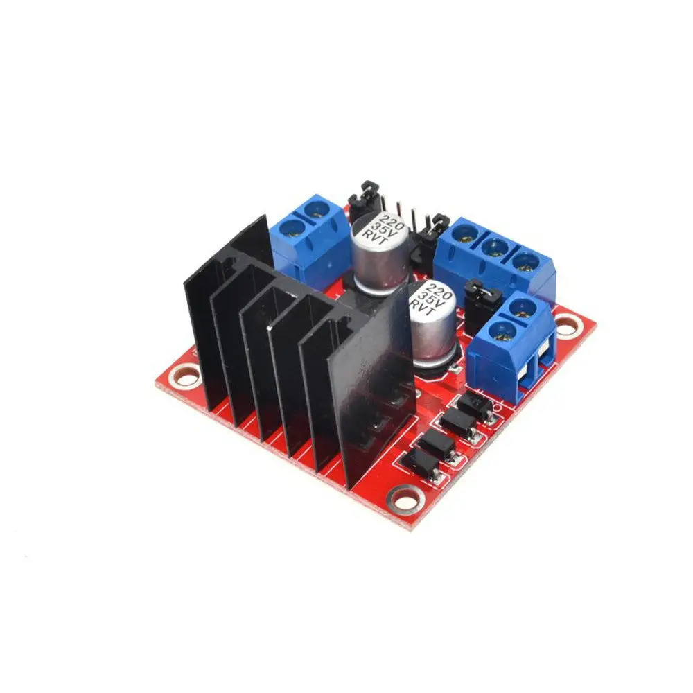 L298N Treiberplatinen-Modul L298N Schrittmotor Smart Car Roboter – Bild 5