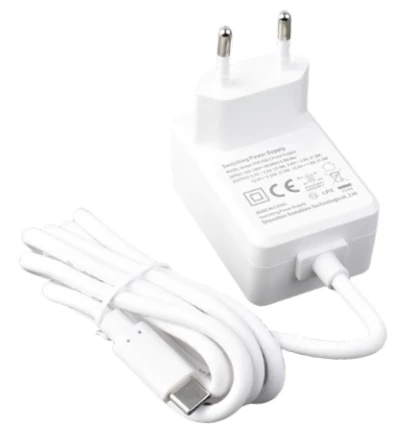 27W USB Typ-C Netzteil 5,1V 5A Kompatibel mit PD-Ladung EU US UK Stecker für Raspberry Pi 5