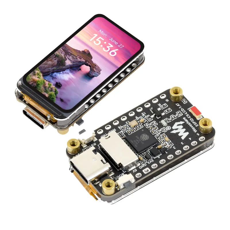 ESP32-C5-LCD-1.47 ESP32-C5 1,47-Zoll-LCD-Bildschirm-Entwicklungsboard – Bild 6