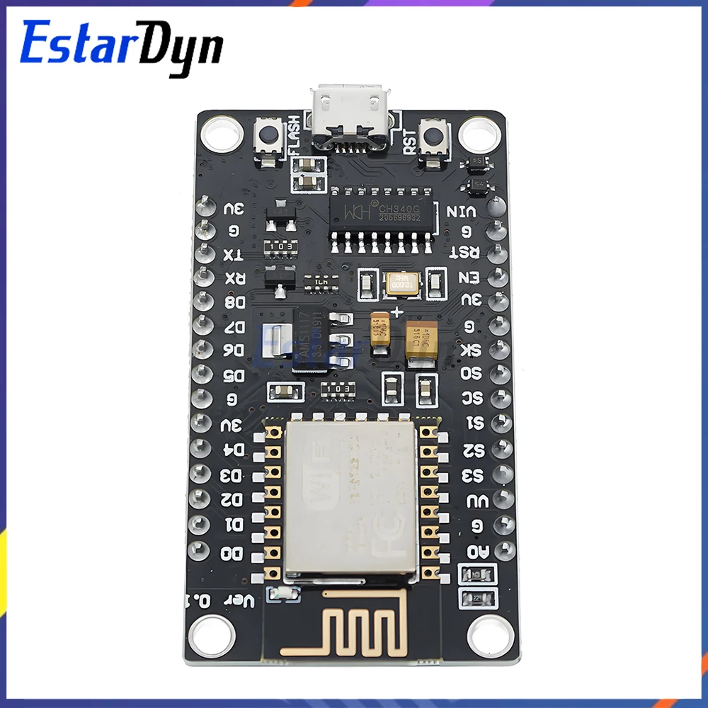 Drahtloses Modul CH340/CP2102/CH9102X NodeMcu V3 V2 Lua WIFI Internet – Bild 5
