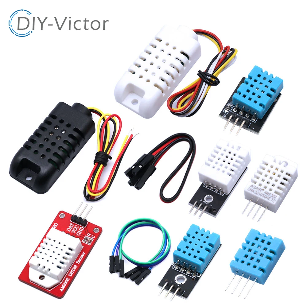 Dht22 am2302 dht11/dht12 am2320 digitale temperatur feuchtigkeit sensor modul platine für arduino ultra-low
