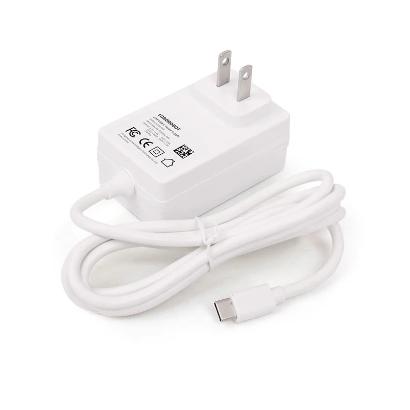 Raspberry Pi 5 27 W PD-Netzteil - 5,1 V 5 A USB-Typ-C-Adapter mit EU/US/UK-Steckern