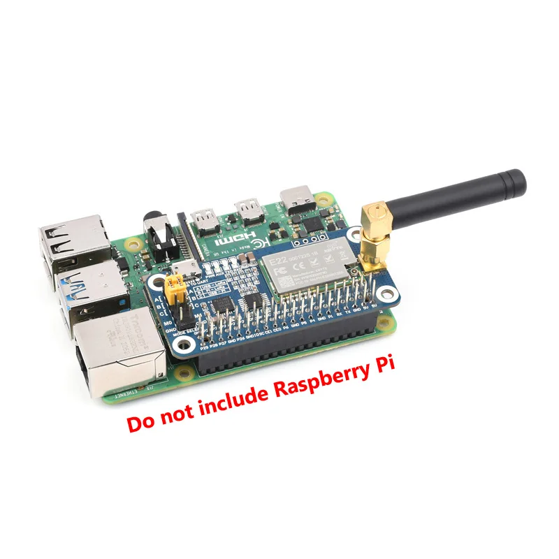 Raspberry Pi SX1262 / SX1268 LoRa HAT 433M / 470M / 868M / 915M Option – Bild 2